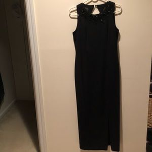 Liz Claiborne Black Evening Dress